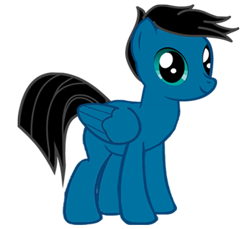 Size: 3600x3300 | Tagged: safe, artist:agkandphotomaker2000, derpibooru exclusive, oc, oc:pony video maker, pegasus, pony, male, simple background, solo, stallion, transparent background, vector