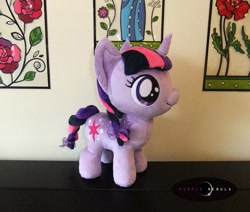 Size: 1280x1086 | Tagged: safe, artist:purplenebulastudios, twilight sparkle, pony, female, filly, filly twilight sparkle, irl, photo, plushie, solo, younger