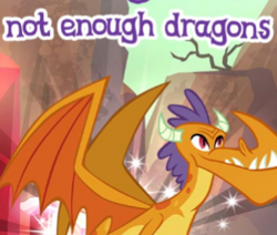 Size: 300x254 | Tagged: safe, billy (dragon), dragon, advertisement, gameloft, meme, wow! glimmer