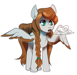 Size: 2265x2195 | Tagged: safe, artist:dodo, oc, oc:scarlett drop, pegasus, pony, female, solo