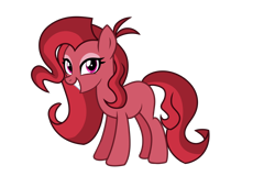 Size: 2200x1412 | Tagged: safe, artist:wubcakeva, oc, oc only, oc:mezma, earth pony, pony, blank flank, disguise, disguised siren, female, grin, looking at you, mare, ponified, simple background, smiling, solo, transparent background