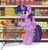 Size: 1425x1500 | Tagged: safe, artist:rainbow eevee, twilight sparkle, twilight sparkle (alicorn), alicorn, pony, adorable face, atg 2019, belly button, bipedal, cute, cutie mark, daaaaaaaaaaaw, dialogue, female, folded wings, grocery store, happy, homestar runner, hoof hold, irl, limit, love, mare, math, newbie artist training grounds, photo, pushing, shopping, shopping cart, solo, text, wat, wings