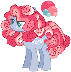 Size: 2780x2811 | Tagged: safe, artist:owl-clockwork, oc, oc:bubble pop, earth pony, pony, base used, colored pupils, female, mare, offspring, parent:pinkie pie, parent:pokey pierce, parents:pokeypie, simple background, solo, transparent background