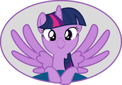 Size: 4255x3000 | Tagged: safe, artist:sollace, twilight sparkle, twilight sparkle (alicorn), alicorn, pony, winter wrap up, .svg available, bed sheets, cute, female, looking at you, mare, simple background, solo, spread wings, transparent background, twiabetes, vector, wings