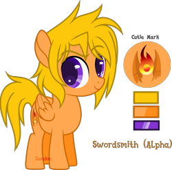 Size: 900x887 | Tagged: safe, artist:t-aroutachiikun, oc, oc:swordsmith, pegasus, pony, base used, colt, male, reference sheet, simple background, solo, transparent background