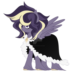 Size: 1280x1260 | Tagged: safe, artist:magicdarkart, oc, pegasus, pony, cloak, clothes, deviantart watermark, female, mare, obtrusive watermark, simple background, solo, transparent background, watermark