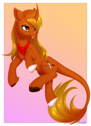 Size: 2166x2968 | Tagged: safe, artist:nika-rain, oc, pony, unicorn, full body, prize, simple background, solo