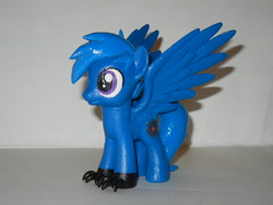 Size: 4000x3000 | Tagged: safe, artist:silverband7, oc, oc only, oc:neutrino burst, hippogriff, custom, irl, male, photo, solo, toy