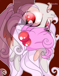 Size: 3500x4495 | Tagged: safe, artist:2pandita, oc, oc only, oc:pandita, bat pony, pony, bat ponified, female, mare, race swap, solo, upside down