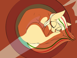 Size: 2000x1500 | Tagged: safe, artist:chapaevv, oc, oc only, oc:hollie, pony, carpet, patreon, patreon reward, sleeping, solo