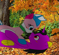 Size: 537x508 | Tagged: safe, artist:baby-foxy-the-fox, artist:pinkiepi314, oc, oc:gio, alicorn, pony, alicorn oc, base used, canon x oc, female, lego, male, ponified, shipping, straight, the lego movie, unikitty