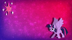 Size: 1024x576 | Tagged: safe, artist:rowlingfan12, twilight sparkle, twilight sparkle (alicorn), alicorn, pony, solo