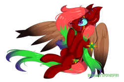 Size: 3000x2000 | Tagged: safe, artist:redheartponiesfan, oc, oc only, oc:jokey, pegasus, pony, colored wings, female, mare, simple background, solo, transparent background, wings