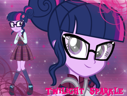 Size: 1024x768 | Tagged: safe, artist:natoumjsonic, sci-twi, twilight sparkle, equestria girls, solo