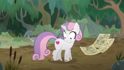 Size: 1280x720 | Tagged: safe, screencap, sweetie belle, pony, growing up is hard to do, mud, quicksand