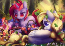 Size: 1132x797 | Tagged: safe, artist:dawnfire, oc, oc:dawnfire, pegasus, pony, unicorn