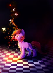 Size: 1024x1418 | Tagged: safe, artist:aquagalaxy, oc, oc:dawnfire, pony, unicorn, female, mare, solo