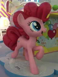 Size: 720x960 | Tagged: safe, artist:andrew hickinbottom, photographer:henrychan, pinkie pie, earth pony, pony, balloon, hong kong, irl, photo, solo, statue