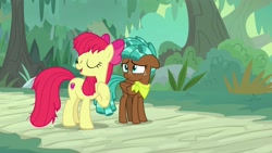 Size: 1920x1080 | Tagged: safe, screencap, apple bloom, spur, pony, growing up is hard to do, older