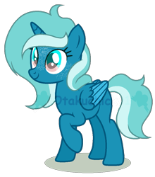 Size: 829x943 | Tagged: safe, artist:otakuchicky1, oc, oc:azura, alicorn, pony, alicorn oc, female, mare, simple background, solo, transparent background