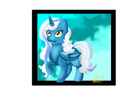 Size: 1194x834 | Tagged: safe, artist:dovepetal41, oc, oc:fleurbelle, alicorn, pony, :3, adorable face, alicorn oc, cute, female, golden eyes, happy, mare