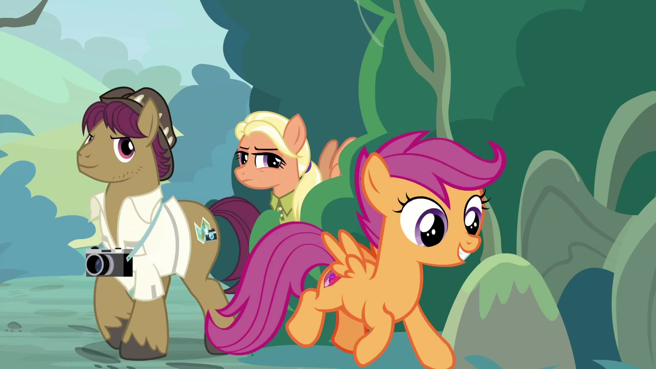 #2481747 - safe, screencap, mane allgood, scootaloo, snap shutter, pony ...