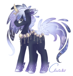 Size: 778x814 | Tagged: safe, artist:clarichi, oc, oc:starry heavens, original species, pond pony, male, simple background, solo, stallion, transparent background