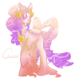 Size: 710x712 | Tagged: safe, artist:clarichi, oc, oc:evening tide, original species, pond pony, pony, eyes closed, female, mare, simple background, solo, transparent background