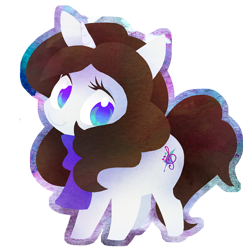 Size: 894x894 | Tagged: safe, artist:dawnfire, oc, pony, unicorn, chibi, solo