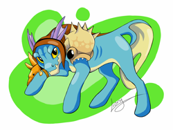 Size: 2560x1920 | Tagged: safe, artist:lionylioness, pony, dota 2, ponified, slark