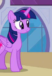 Size: 246x360 | Tagged: safe, derpibooru import, screencap, pinkie pie, twilight sparkle, twilight sparkle (alicorn), alicorn, earth pony, pony, princess twilight sparkle (episode), animated, bouncing, cropped, cute, diapinkes, excited, eyes closed, female, frown, gif, glomp, grin, gritted teeth, happy, hug, jumping, legs in air, lidded eyes, looking up, mare, on back, one eye closed, pinkie being pinkie, pronking, smiling, squee, surprised, train station, twiabetes, wide eyes, wink