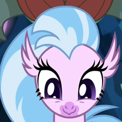 Size: 574x573 | Tagged: safe, screencap, silverstream, hippogriff, uprooted, cropped, cute, diastreamies, female, smiling, solo