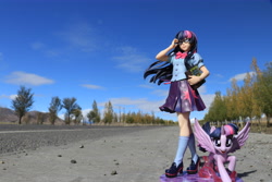 Size: 6000x4000 | Tagged: safe, twilight sparkle, twilight sparkle (alicorn), alicorn, human, pony, book, china, humanized, irl, kotobukiya, kotobukiya twilight sparkle, photo