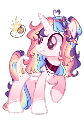 Size: 842x1200 | Tagged: safe, artist:manella-art, oc, oc only, oc:clock heart, alicorn, pony, base used, female, mare, simple background, solo, transparent background