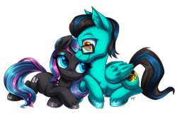 Size: 1550x1000 | Tagged: safe, artist:heilos, oc, earth pony, pegasus, pony