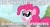 Size: 852x465 | Tagged: safe, edit, edited screencap, screencap, pinkie pie, earth pony, pony, pinkie apple pie, caption, gibberish, image macro, linguini-ist required, solo, text