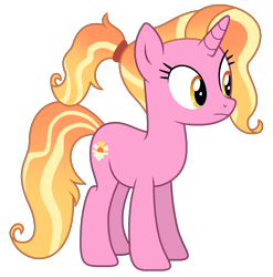 Size: 1280x1297 | Tagged: dead source, safe, artist:cindydreamlight, luster dawn, pony, unicorn, the last problem, female, mare, simple background, solo, transparent background