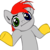 Size: 50x50 | Tagged: safe, artist:thebestmltbm, oc, oc only, oc:64 bit, earth pony, pony, earth pony oc, male, pixel art, shrug, shrugpony, simple background, solo, stallion, transparent background