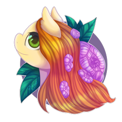 Size: 3000x3000 | Tagged: safe, artist:0okami-0ni, oc, oc only, oc:leify, flower, simple background, solo, transparent background