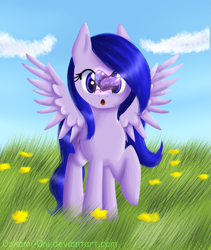 Size: 2527x3000 | Tagged: safe, artist:0okami-0ni, oc, oc only, butterfly, solo