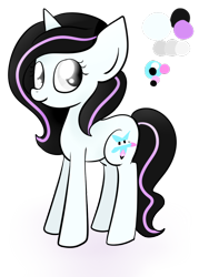 Size: 500x700 | Tagged: safe, artist:wisheslotus, oc, oc only, oc:caballetta, pony, unicorn, female, horn, mare, reference sheet, simple background, solo, transparent background, unicorn oc