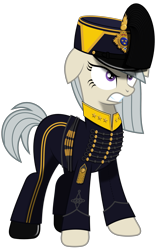 Size: 1024x1628 | Tagged: safe, artist:brony-works, earth pony, pony, clothes, female, mare, simple background, solo, sweden, transparent background, uniform, vector