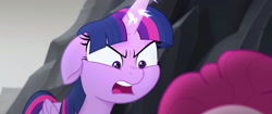 Size: 1920x804 | Tagged: safe, screencap, twilight sparkle, twilight sparkle (alicorn), alicorn, earth pony, my little pony: the movie, angry, argument, breakdown, magic, misunderstanding, rage, sad, threat