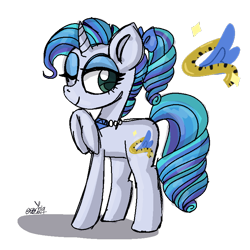 Size: 768x768 | Tagged: safe, artist:awoomarblesoda, oc, oc:glamorous, pony, unicorn, female, mare, offspring, one eye closed, parent:rarity, parent:soarin', parents:soarity, simple background, solo, transparent background, wink