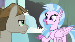 Size: 1920x1080 | Tagged: safe, derpibooru import, screencap, mudbriar, silverstream, student counsel