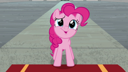 Size: 1920x1080 | Tagged: safe, screencap, pinkie pie, earth pony, pony, the last laugh, female, mare, open mouth, solo