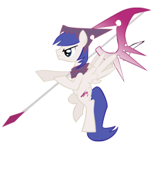 Size: 4500x5100 | Tagged: safe, artist:irlycantthinkofaname, pony, dragoon, kingdom hearts, ponified