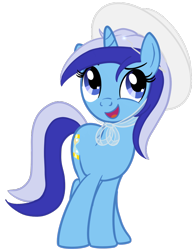 Size: 800x1020 | Tagged: safe, artist:sixes&sevens, minuette, pony, unicorn, bonnet, cute, doctor who, female, hat, mare, minubetes, romana, simple background, solo, sonic screwdriver, transparent background