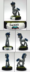 Size: 582x1374 | Tagged: safe, artist:ubrosis, oc, oc:daniel, pony, unicorn, craft, male, photo, ponified, sculpture, solo, stallion, unicorn oc