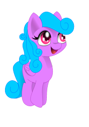 Size: 744x1052 | Tagged: safe, artist:auroraswirls, oc, oc:aurora swirls, alicorn, pony, alicorn oc, female, filly, looking up, open mouth, simple background, smiling, transparent background